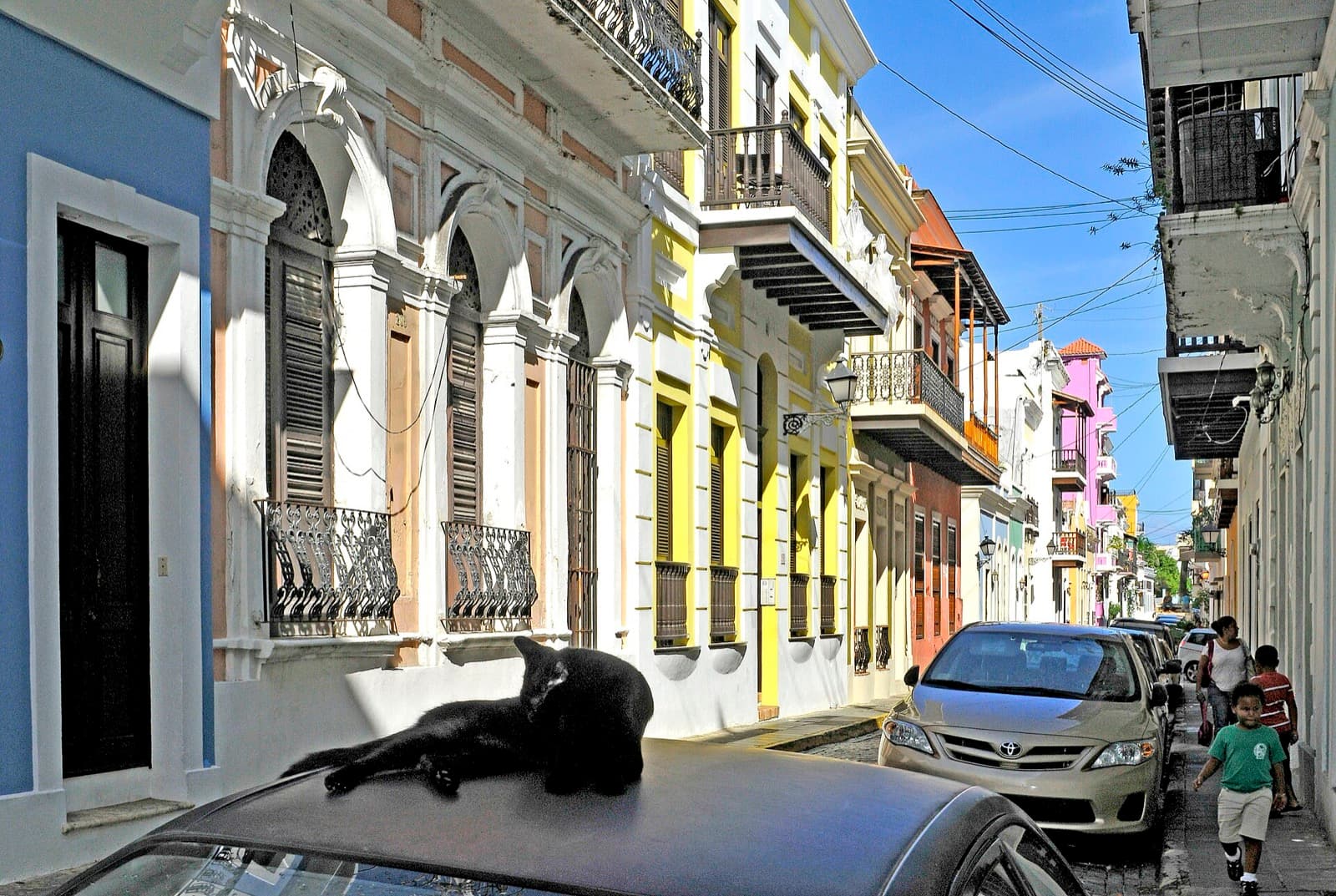 A street in Old San Juan